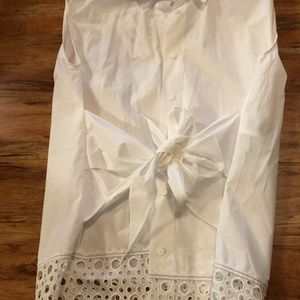 Sandro beautiful white blouse new with tag